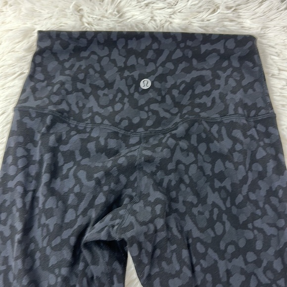 Lululemon Align Crop *21" Formation Camo Deep Coal Multi - Picture 5 of 6